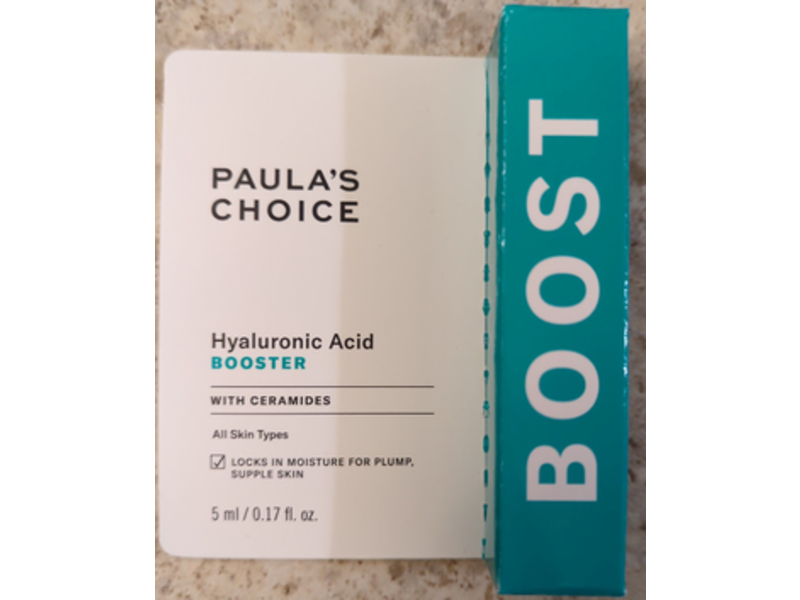 Paula's Choice Hyaluronic Acid Booster, Ceramides, 0.17 fl oz/5 mL