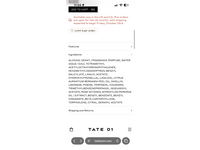 Tate 01 Eau De Parfum, 1.0 fl oz/30 mL - thumbnail 2