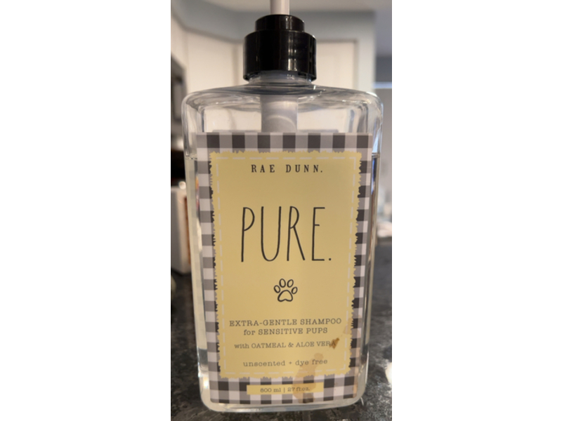 Rae Dunn Pure Shampoo, Oatmeal & Aloe Vera, 27 fl oz/800 mL