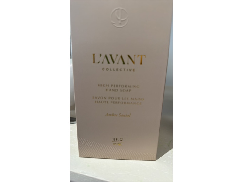 L'avant Collective High Performing Hand Soap, Ambre Santal, 16 fl oz/473 mL