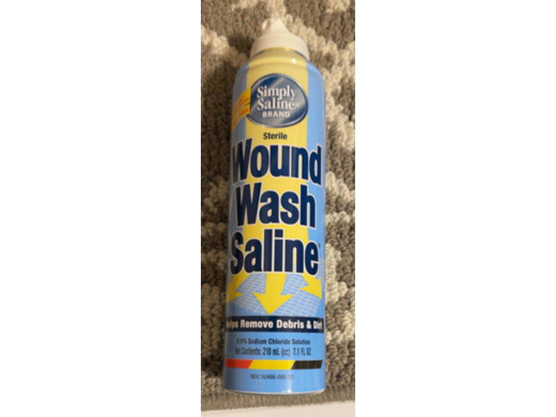 Simply Saline Wound Wash Saline, 7.1 fl oz/210 mL