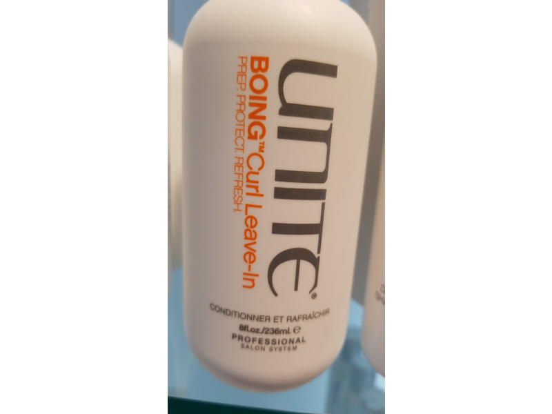 Unite Boing Curl Leave - In Conditioner, 8 fl oz/236 mL