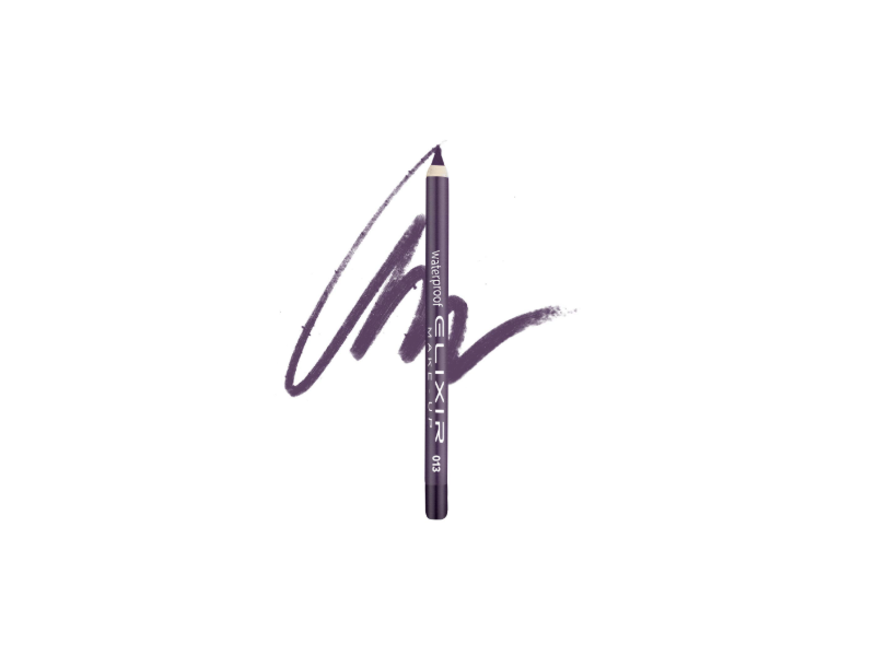 Elixir Waterproof Eye Pencil, 013 Royal Purple, 1.4 g