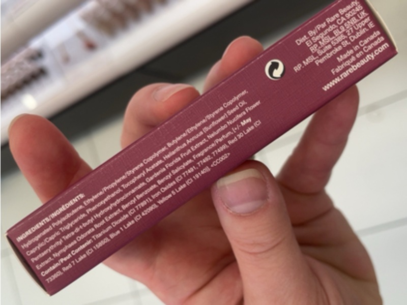 Rare Beauty Stay Vulnerable Glossy Lip Balm, Nearly Mauve, 0.12 fl oz/3.8 mL