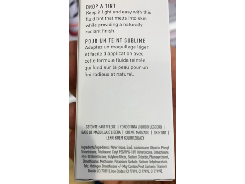 Morphe 2 Hint Hint Skin Tint Foundation, Hint of Butterscotch, 1 fl oz/30 mL