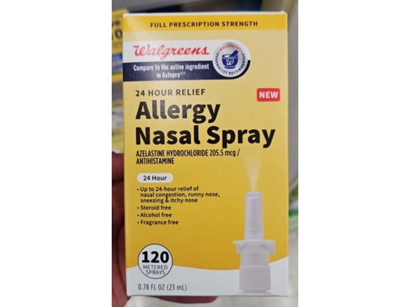 Walgreens Allergy Nasal Spray, 0.78 fl oz/23 mL
