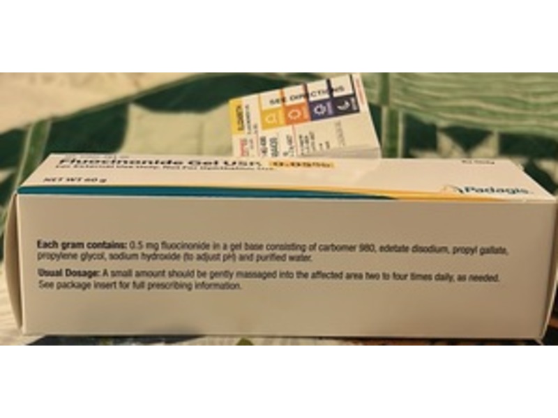 Fluocinonide Gel, 0.05%, 60 g, Padagis (Rx)
