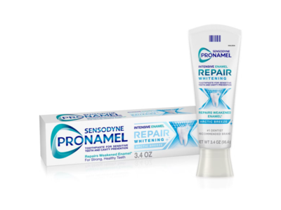 Sensodyne Pronamel Intensive Enamel Repair Whitening Toothpaste, Arctic Breeze, 3.4 oz/96.4 g, Pack Of 4