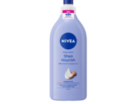 Nivea Shea Nourish Body Lotion, Shea Butter & Deep Moisture Serum, 13.5 fl oz/400 mL - thumbnail 1