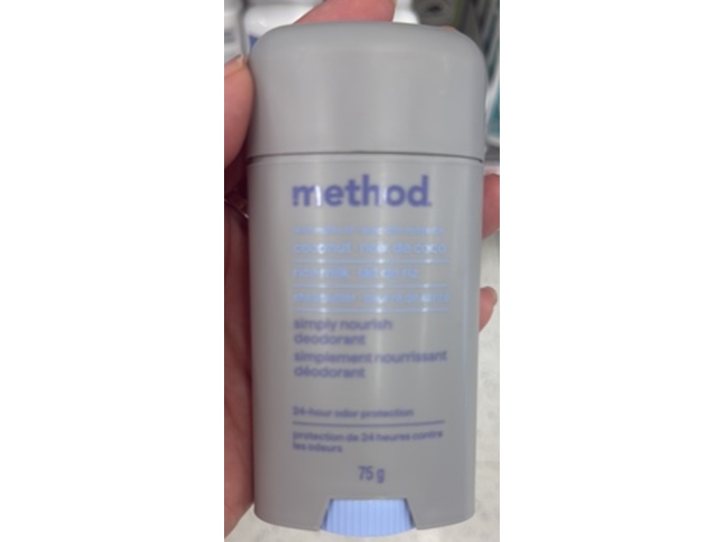 Method Deodorant, Simply Nourish, 2.65 fl oz/75 g