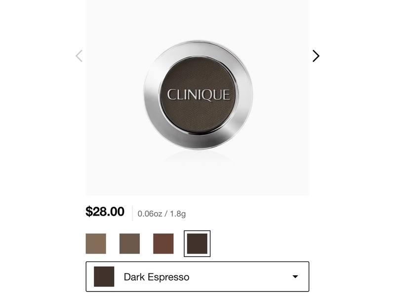 Clinique Fill In The Blanks Brow Powder Pomade, Dark Espresso, 0.06 oz/1.8 g