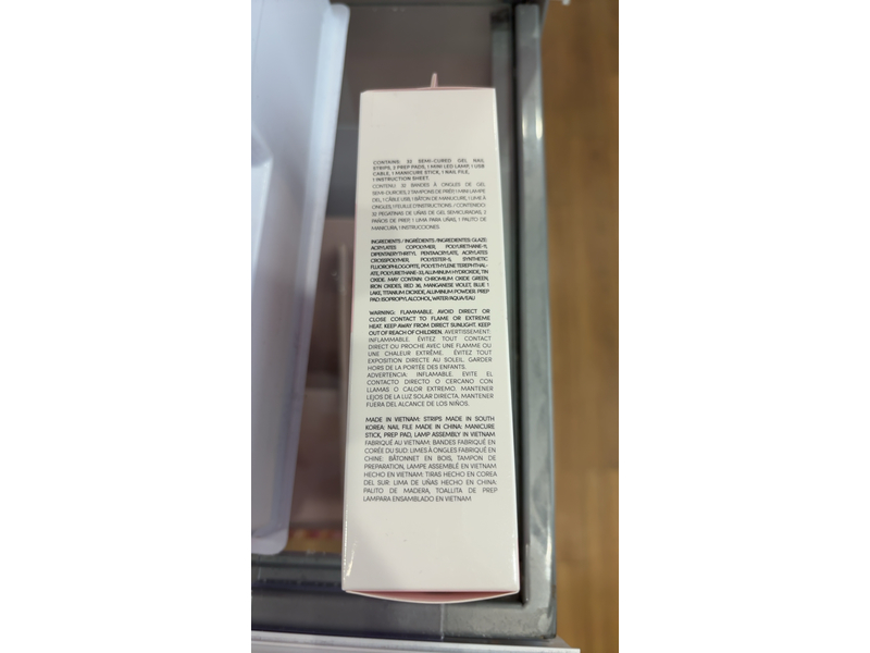 Color FX By Impress The No Glue Mani Kit, Starstruck, 30 Count