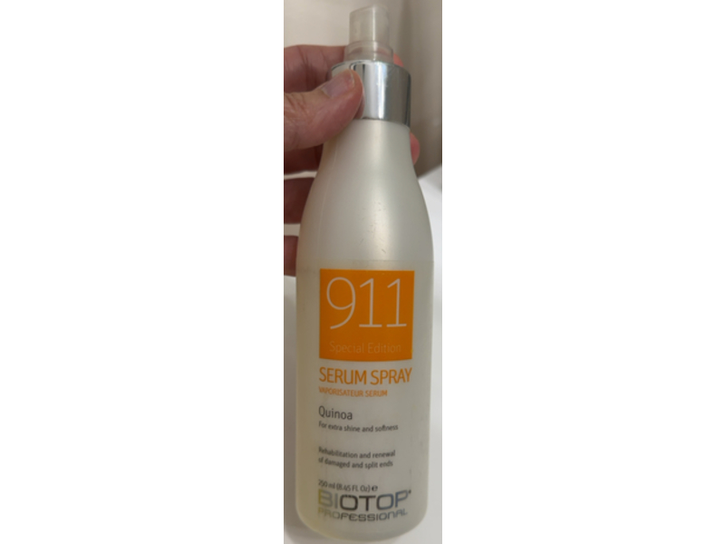 Biotop Professional 911 Serum Spray, Quinoa, 8.45 fl oz/250 mL