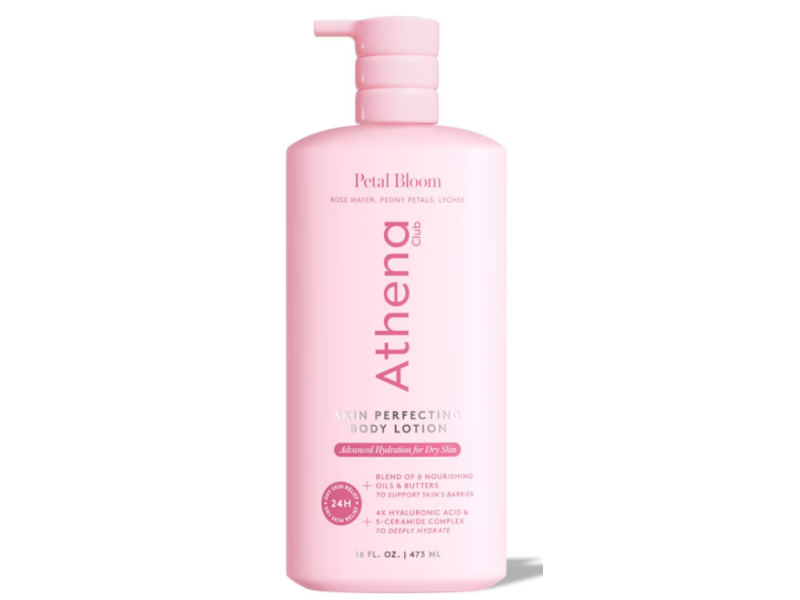 Athena Club Skin Perfecting Body Lotion, Petal Bloom, 16 fl oz/473 mL