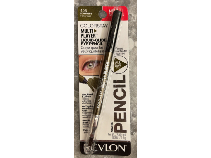 Revlon Color Stay Multiplayer Liquid-Glide Eye Pencil, 405 Fortress, 0.03 oz/0.9 g