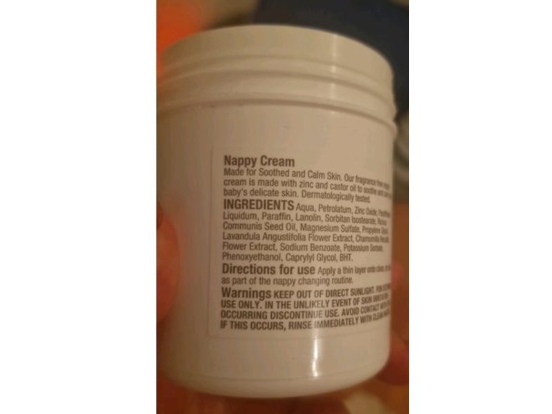 Nutmeg Baby Nappy Cream, 200 g