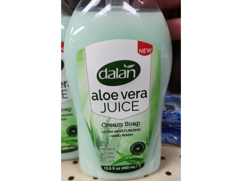 Dalan Ultra Moisturizing Hand Wash, Aloe Vera Juice, 13.5 fl oz/400 mL, Pack Of 3