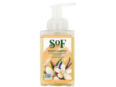 South of France Hydrating Foaming Hand Soap, Sweet Almond, 8 fl oz/236 mL, Pack Of 3