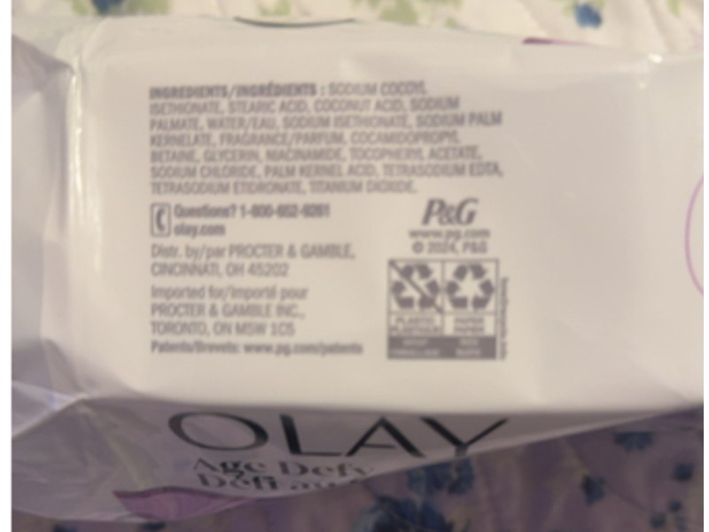 Olay Age Defying Bar Soap, 3.17 oz/90 g, 8 Count