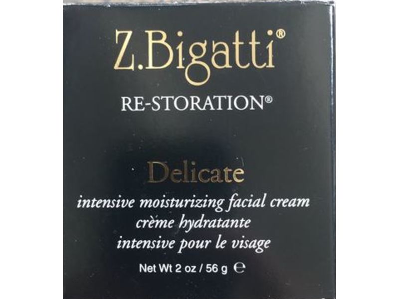 Z. Bigatti Re-Storation Intensive Moisturizing Facial Treatment, Delicate, 2 oz/56 g