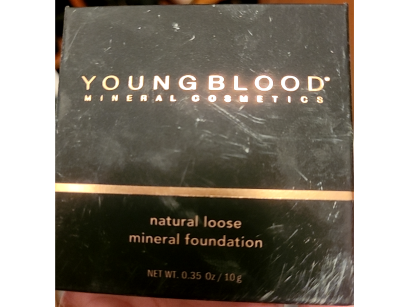 Youngblood Natural Loose Mineral Foundation, Tawnee, 0.35 oz/10 g