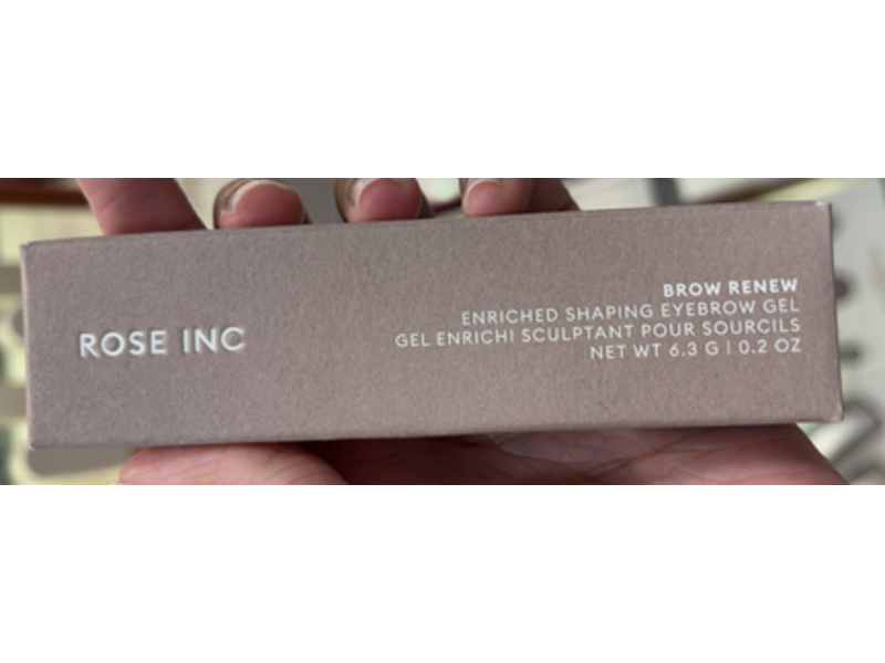 Rose Inc Brow Renew Enriched Shaping Eyebrow Gel, Fill 01, 0.2 oz/6.3 g