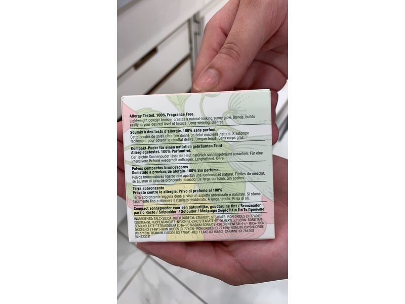 Clinique Pressed Powder Bronzer, No. 03 Sunblushed, 0.33 oz/9.6 g