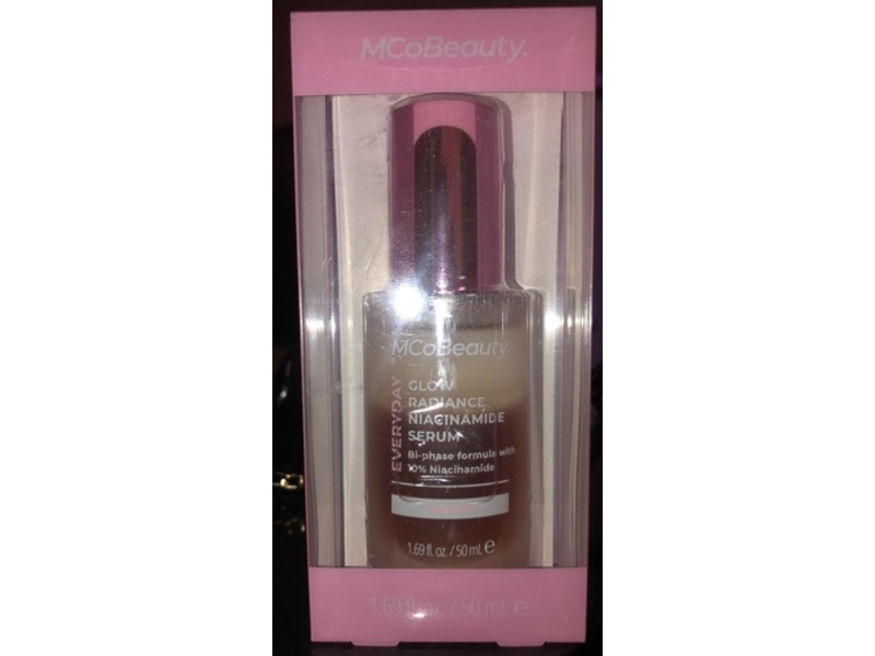 MCo Beauty Everyday Glow Radiance Niacinamide Serum, 1.69 fl oz/50 mL