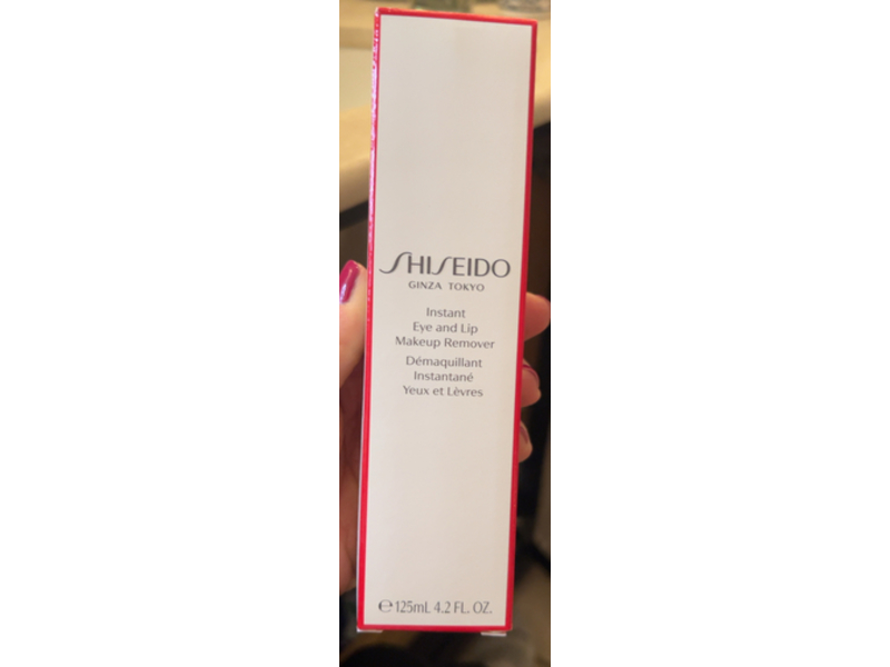 Shiseido Instant Eye & Lip Makeup Remover, 4.2 fl oz/125 mL
