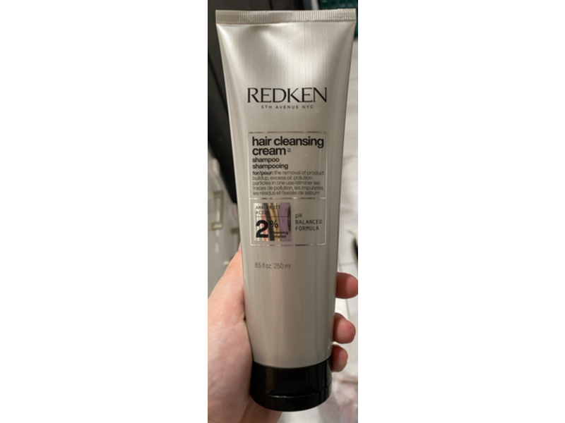 Redken Detox Hair Cleansing Cream Clarifying Shampoo, 8.5 fl oz/250 mL