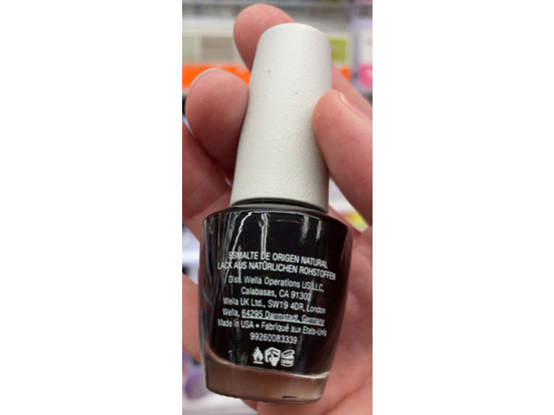 O.P.I Nature Strong Natural Origin Lacquer, Onyx Skies, 0.5 fl oz/15 mL