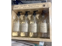 Home & Body Company Home Aesthetics Hand Soap Collection Set, Sweet Orange + Creamy Coconut + English Pear + Amber Fig - Image 2