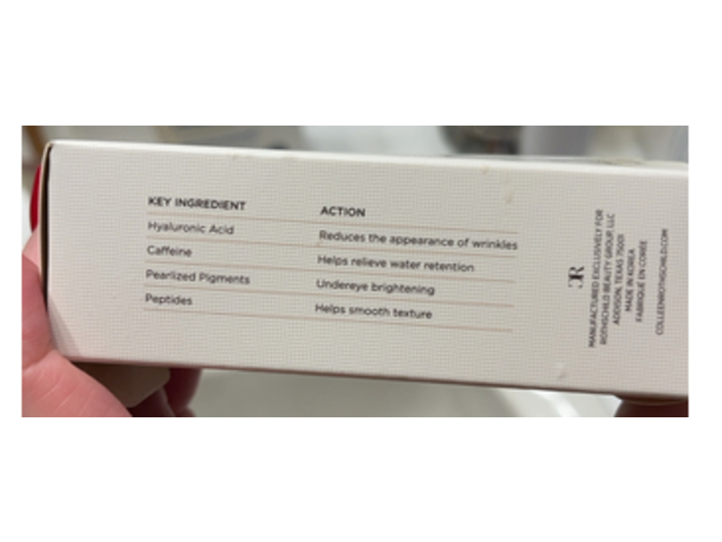 Colleen Rothschild Beauty Illuminating Tinted Eye Cream, 0.5 fl oz/15 mL