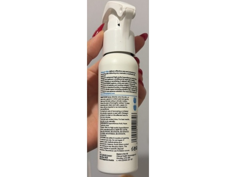 Clinisept+ Skin Cleansing Antimicrobial Hypochlorous Solution, 100 mL