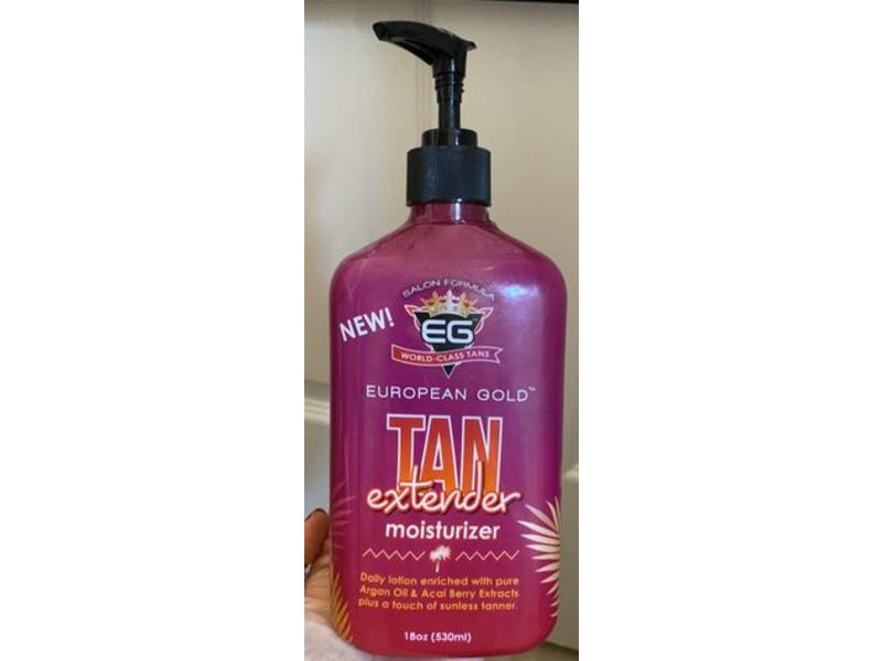 European Gold Tan Extender Moisturizer, 18 oz/530 mL