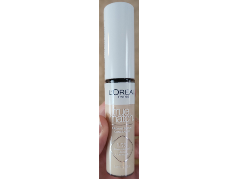 L’Oréal Paris True Match Radiant Serum Concealer, W1, 0.33 oz/10 mL