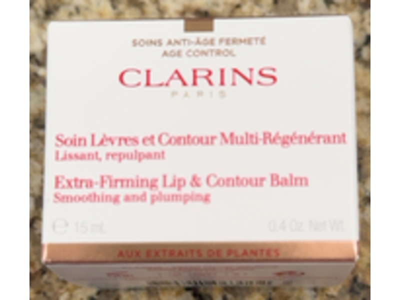 Clarins Extra-Firming Lip & Contour Balm, Smoothing & Plumping, 0.4 oz/15 mL