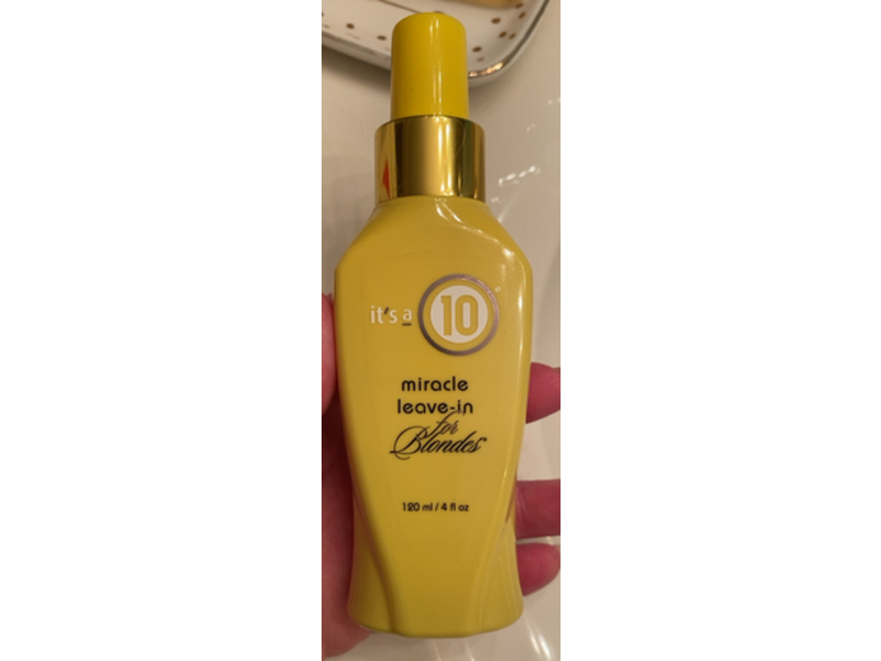It's A 10 Miracle Leave-In Conditioner, 4 fl oz/120 mL, Pack Of 4