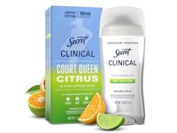 Secret Clinical Antiperspirant Deodorant, Court Queen Citrus Scent, 2.6 oz/73 g - thumbnail 1