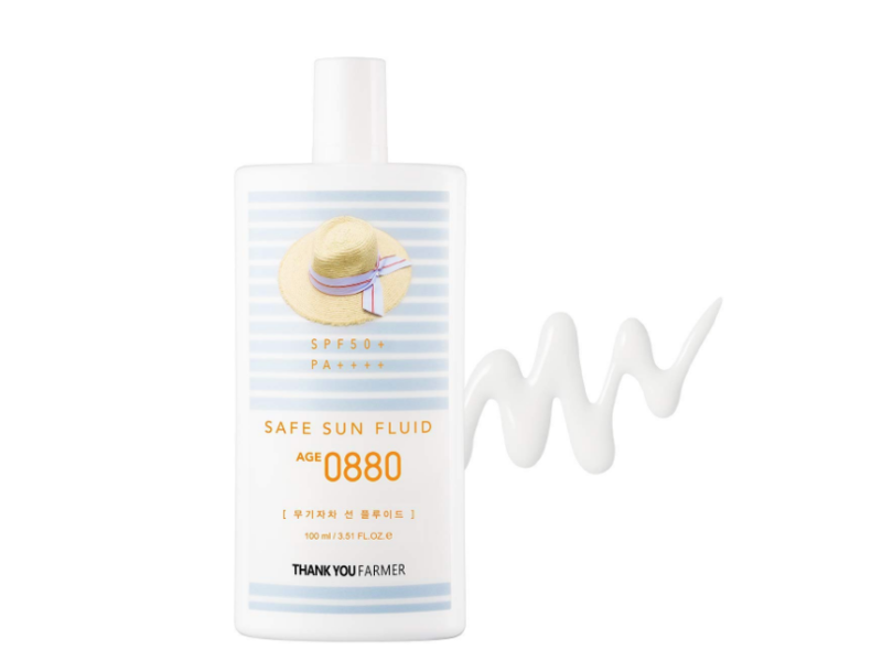 Soko Glam Safe Sun Fluid, Age 0880 SPF50+, 3.51 fl oz/100 ml