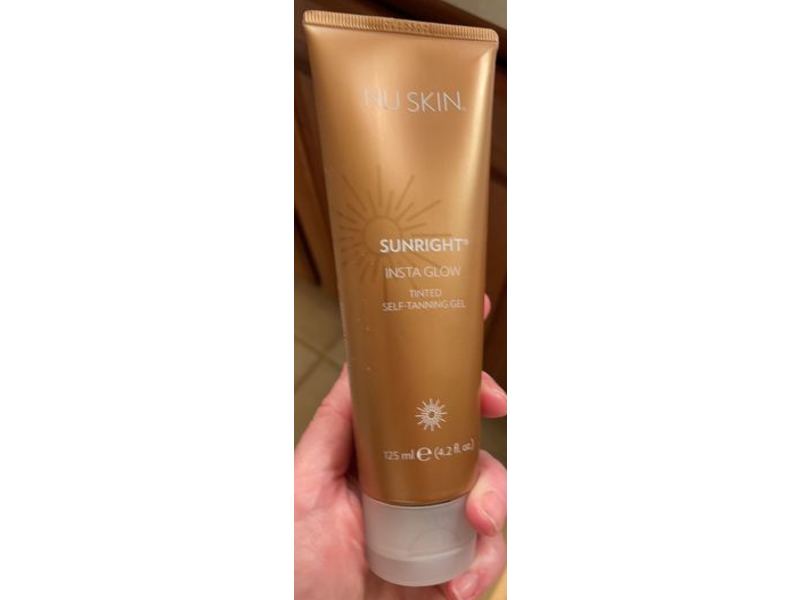 Nu Skin Sunright Insta Glow Tinted Self-Tanning Gel, 4.2 fl oz/125 mL