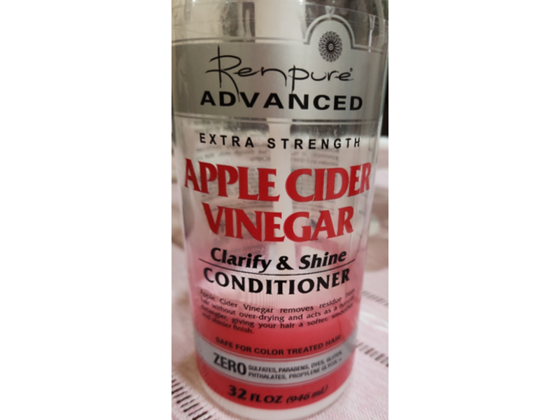 Renpure Advanced Clarify & Shine Conditioner, Apple Cider Vinegar, 32 fl oz/946 mL
