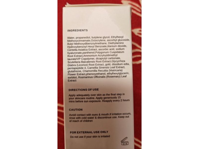 The formularx Hydrashield Watery Gel Sunscreen, SPF 50 PA++++, 1.76 oz/50 g