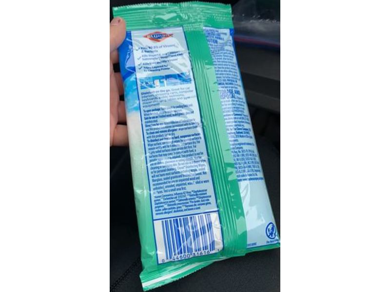 Clorox Disinfecting Wipes, Fresh Scent, Bleach-Free, 15 Count