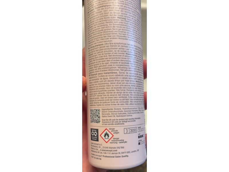 milk_shake Lifestyling Dry Shampoo, Magic Scent, 4.75 oz/225 mL