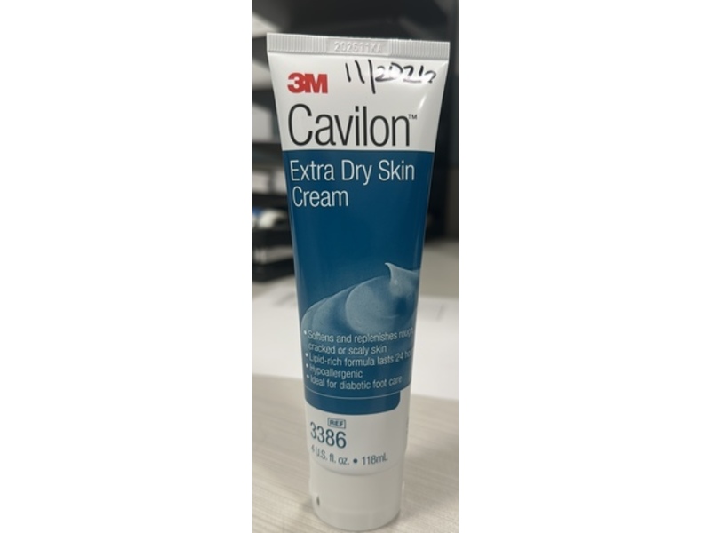 3M Cavilon Extra Dry Skin Cream, 4 fl oz/118 mL