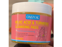 Omzok Cleansing Pads, Kojic Acid & Turmeric, 50 Counts - Image 2