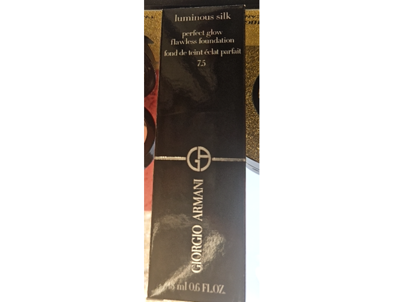 Giorgio Armani Perfect Glow Flawless Foundation, 7.5, 0.6 fl oz/18 mL