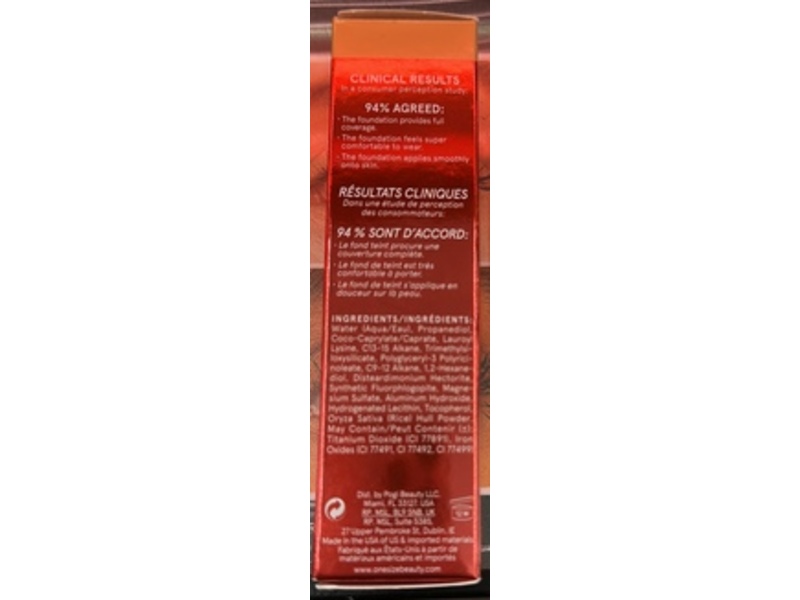 One Size Turn Up The Base Full Beat Liquid Foundation, Medium 65 R, 1 fl oz/30 mL