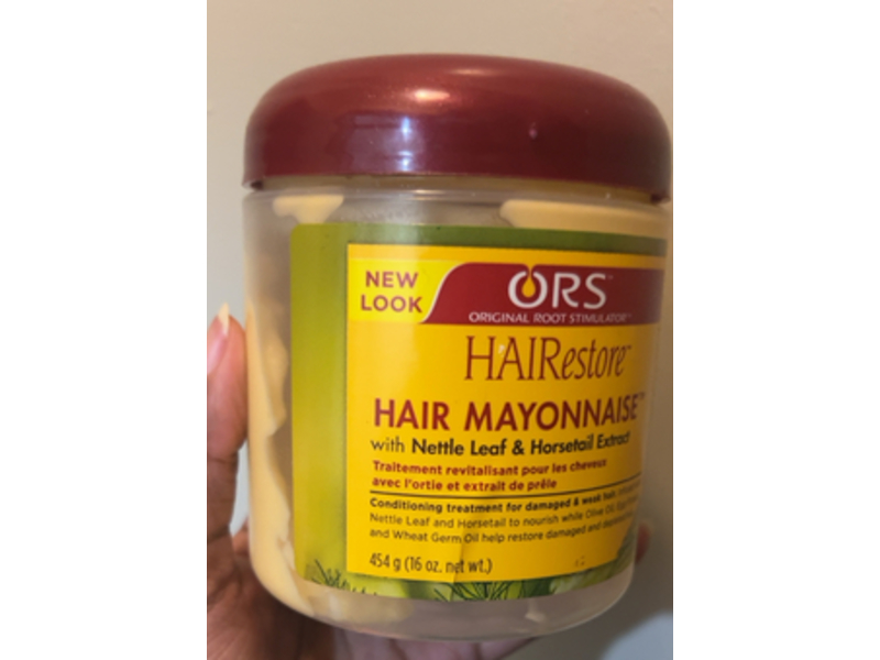 Organic Root Stimulator Hair Mayonnaise Treatment, Nettle Leaf & Horsetail Extract 16 oz/454 g